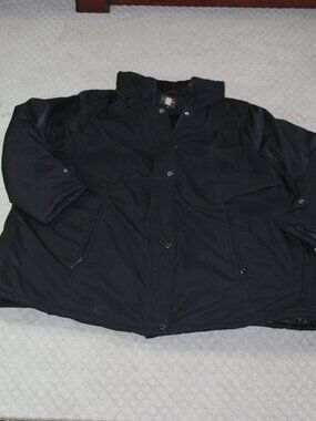 Gallery Size 3X Black Quilted Liner Coat - missing hood